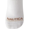 image:imageNautica Womens No Show Socks Moisture Wicking Low Cut Ankle Socks 12 PackAll White