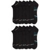 image:imageNautica Womens No Show Socks Moisture Wicking Low Cut Ankle Socks 12 PackBlack