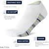 image:imageNautica Womens No Show Socks Moisture Wicking Low Cut Ankle Socks 12 PackOatmealHeather Grey Assorted