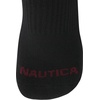 image:imageNautica Womens No Show Socks Moisture Wicking Low Cut Ankle Socks 12 PackSolid Black