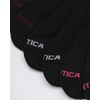 image:imageNautica Womens No Show Socks Moisture Wicking Low Cut Ankle Socks 12 PackSolid Black
