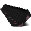 image:imageNautica Womens No Show Socks Moisture Wicking Low Cut Ankle Socks 12 PackSolid Black