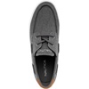 image:imageNAUTICA Mens LaceUp Boat Shoe Casual Loafers Comfort Sneaker  Walking MoccasinCharcoal Canvas