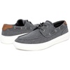 image:imageNAUTICA Mens LaceUp Boat Shoe Casual Loafers Comfort Sneaker  Walking MoccasinCharcoal Canvas