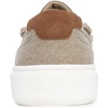 image:imageNAUTICA Mens LaceUp Boat Shoe Casual Loafers Comfort Sneaker  Walking MoccasinTaupe Canvas