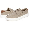 image:imageNAUTICA Mens LaceUp Boat Shoe Casual Loafers Comfort Sneaker  Walking MoccasinTaupe Canvas