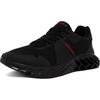 image:imageNautica Mens Casual Fashion Sneakers  Lightweight LaceUp Athletic Walking Shoes for Gym amp Tennis ComfortableBlack Redlomari