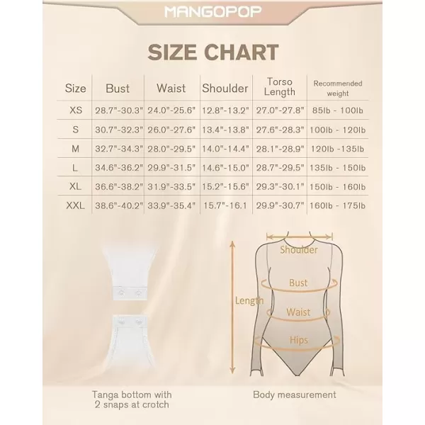 MANGOPOP Womens Sexy Square Neck Bodysuits Long Sleeve Basic Slim Tank Tops JumpsuitA Coffee