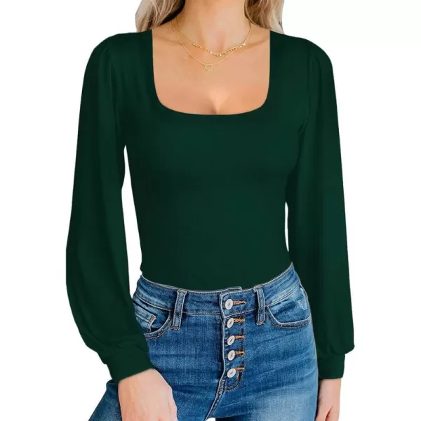 Long Sleeve Deep Green