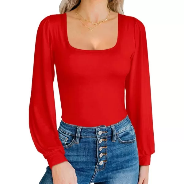 Long Sleeve Red