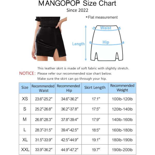 MANGOPOP Leather Skirt for Women Faux Mini High Waist Mini Short Faux Leather Bodycon SkirtsMANGOPOP Leather Skirt for Women Faux Mini High Waist Mini Short Faux Leather Bodycon Skirts