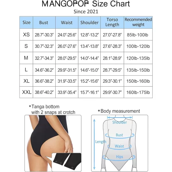 MANGOPOP Womens Crew Neck Short Sleeve Long Sleeve T Shirts Basic BodysuitLong Sleeve Red