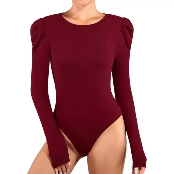 Long Sleeve Burgundy