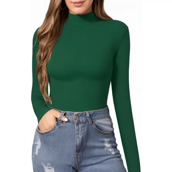 D Long Sleeve Deep Green