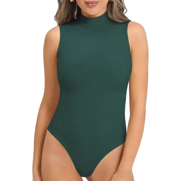 Sleeveless Deep Green(rib)