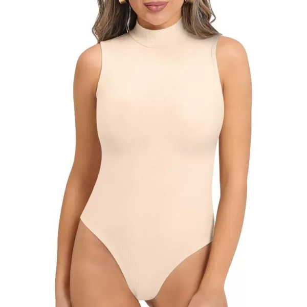 Sleeveless Nude(rib)