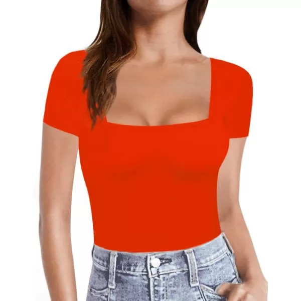 Short Sleeve Orange