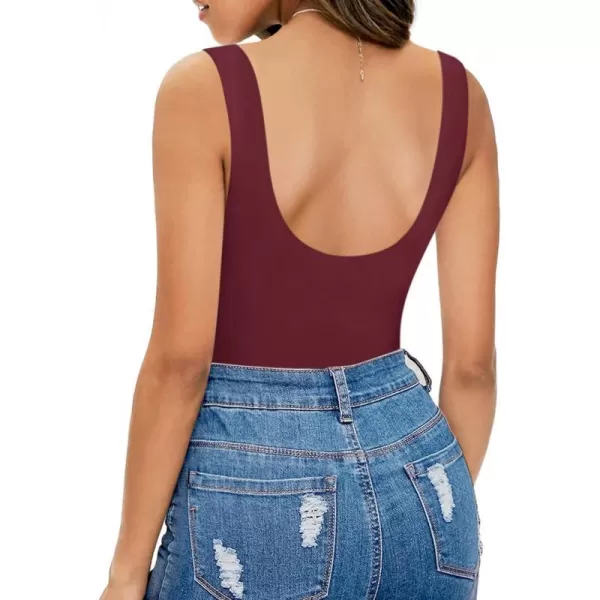 Backless Burgundy