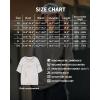 imageMANGOPOP Womens Oversized T Shirts Short Sleeve Crewneck Loose Fit Tops Summer Basic TeeA Black