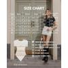 imageMANGOPOP Womens Round Neck Short Sleeve Bodysuit T Shirts Basic Body Suit TopsBshort Sleeve Dark Heather Grey