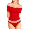 B8-short Sleeve Red