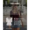 image:imageMANGOPOP Sexy Half Sleeve Tops for Women Scoop Neck Slim Fitted Casual Going Out T Shirt Tops 2026 TrendyBurgundy