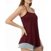 image:imageMANGOPOP Womens Halter Tank Tops Loose Fit Sleeveless Square Neck Top Casual Going Out Tees Shirts 2026 Trendy04 Burgundy