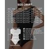 image:imageMANGOPOP Womens Off The Shoulder Double Lined Bodysuit Versatile Thong Body Suit Going Out Summer Trendy Tops01 Black