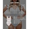image:imageMANGOPOP Womens Deep V Neck Ruffle Sleeveless Body Suits Tank Top Bodysuit Going Out Sexy Fitted Summer Trendy OutfitsA02 White