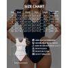 image:imageMANGOPOP Womens Deep V Neck Ruffle Sleeveless Body Suits Tank Top Bodysuit Going Out Sexy Fitted Summer Trendy OutfitsDeep Blue