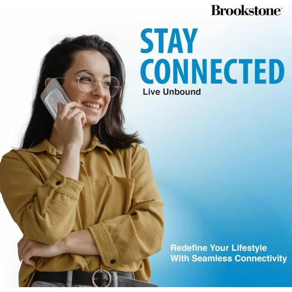 Brookstone Magnetic Charging Wireless Power Bank with Stand  5000mAh Portable Magnetic Power Bank Charger Fast Charger Battery Pack for iPhone 15141312 Pro Maxfor All iWatchWhite