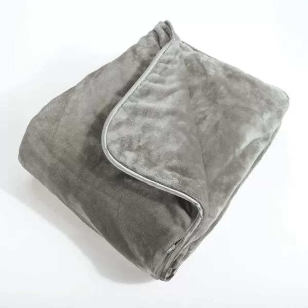 Brookstone Nap Weighted Blanket One Size Taupe 318482Grey