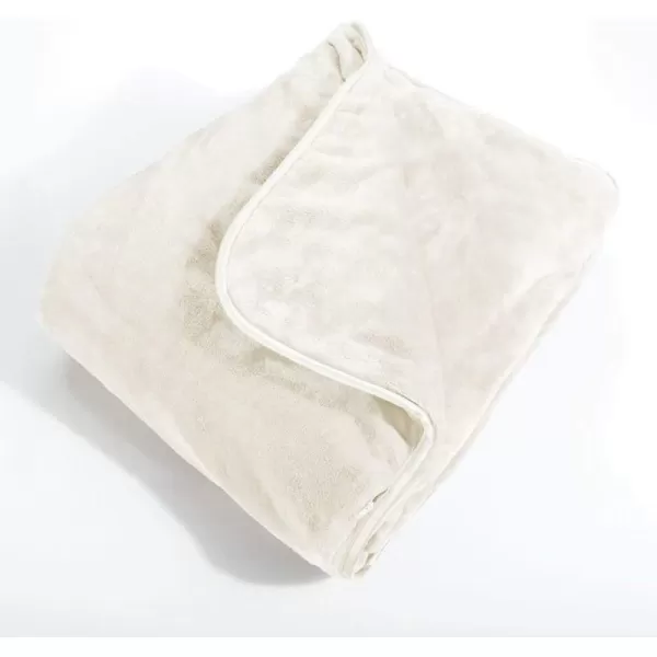 Brookstone Nap Weighted Blanket One Size Taupe 318482Ivory