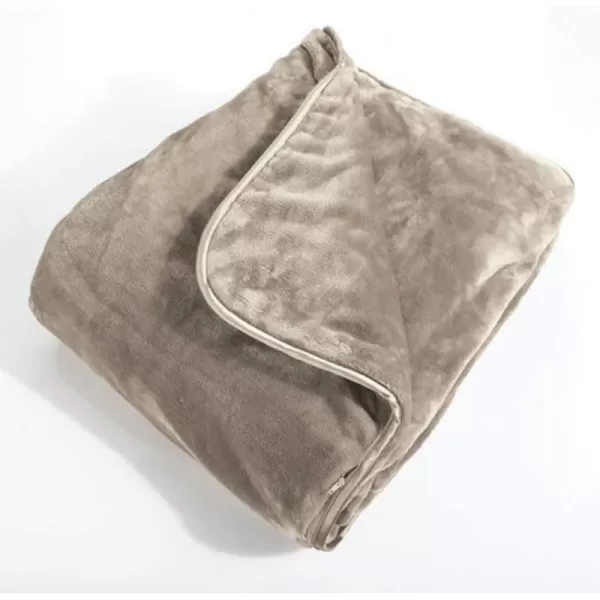 Brookstone Nap Weighted Blanket One Size Taupe 318482Taupe