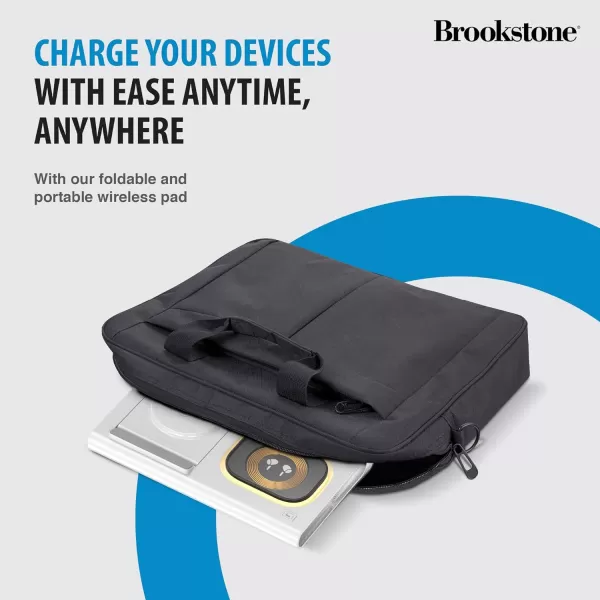 Brookstone 3in1 Wireless Charger Stand Fast Charging Station for iPhone 15141312 Pro Max Series All iWatch Series  iPhone Wireless Charging StationWhite