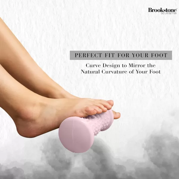 Brookstone Hot amp Cold Foot Roller for Tension Relief  Stimulate and Relax The Muscles in Your Feet  Foot Roller Massager Blush PinkBlush Pink