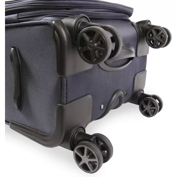 Brookstone Luggage Harbor Spinner Suitcase Navy CarryOnBrookstone Luggage Harbor Spinner Suitcase Navy CarryOn