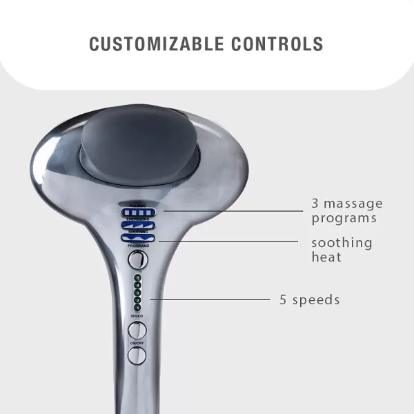 Brookstone Max 2 Cordless Neck Back Percussion Massager  Deep Kneading DualNode  Portable LightWeight  RechargeableBrookstone Max 2 Cordless Neck Back Percussion Massager  Deep Kneading DualNode  Portable LightWeight  Rechargeable