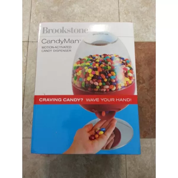 Brookstone Candyman MotionActivated Candy DispenserBrookstone Candyman MotionActivated Candy Dispenser