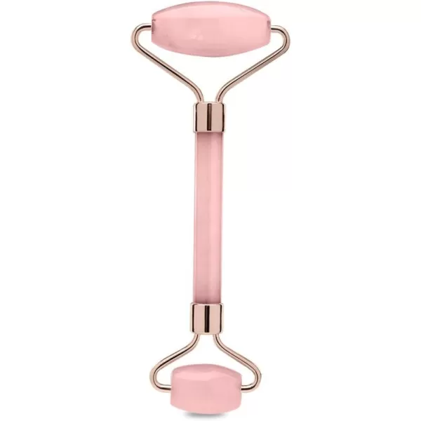 Brookstone Face Roller DualSided Rose Quartz Facial Roller  Skin Care Tool for Facial Massage Gua Sha and RelaxationBrookstone Face Roller DualSided Rose Quartz Facial Roller  Skin Care Tool for Facial Massage Gua Sha and Relaxation