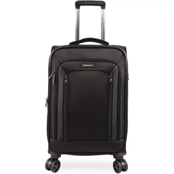 Brookstone Luggage Elswood Spinner Suitcase Black CarryOnBrookstone Luggage Elswood Spinner Suitcase Black CarryOn