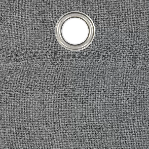 BROOKSTONE Renwick Blackout Thermal Grommet Window Curtains for Bedroom Single Panel 50 x 95 Grey50 in x 63 in Grey