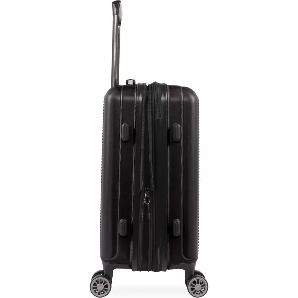 Brookstone Luggage Nelson Spinner Suitcase Black CarryOnBrookstone Luggage Nelson Spinner Suitcase Black CarryOn