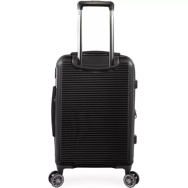 Brookstone Luggage Nelson Spinner Suitcase Black CarryOnBrookstone Luggage Nelson Spinner Suitcase Black CarryOn