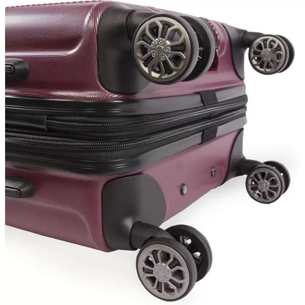 Brookstone Luggage Nelson Spinner Suitcase Plum CarryOnBrookstone Luggage Nelson Spinner Suitcase Plum CarryOn