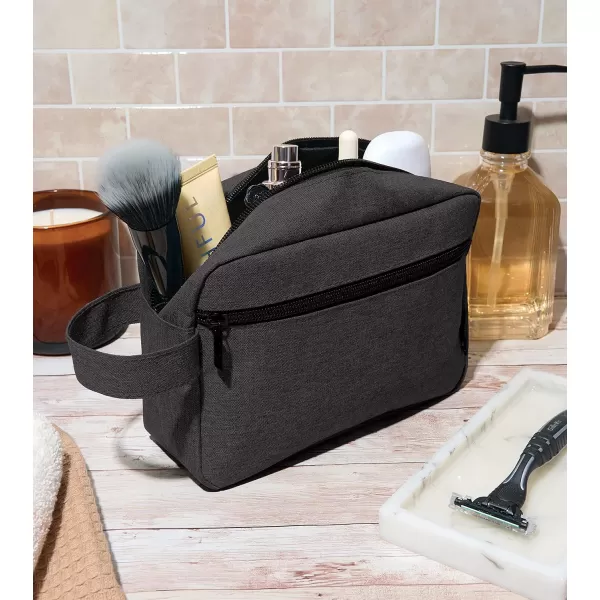 Brookstone Travel Storage Bag  Large Multi Functional Cosmetics and Toiletries Pouch for Vacations Airplanes Trains Buses and Cars BlackBlack One Size