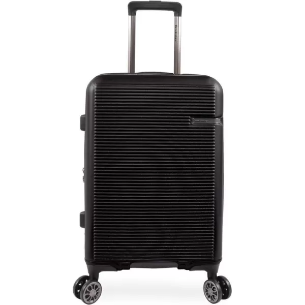 Brookstone Luggage Nelson Spinner Suitcase Black CarryOnBrookstone Luggage Nelson Spinner Suitcase Black CarryOn