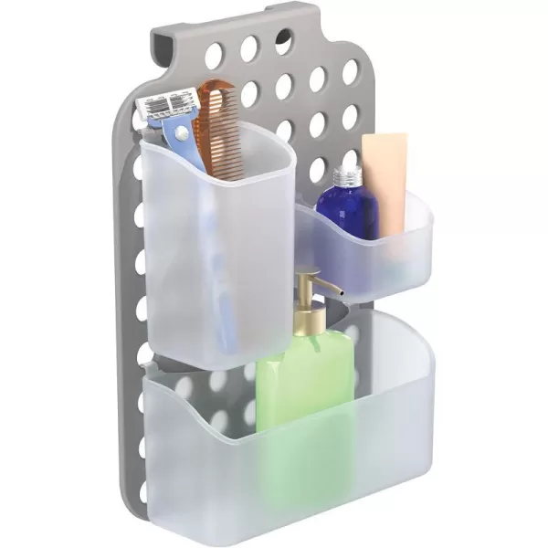 Brookstone Hanging Shower Caddy Customizable Bathroom Organizer Helps Maximize your Bath Space Dries Quickly with Drainage Holes Use at Home or DormCollegeBrookstone Hanging Shower Caddy Customizable Bathroom Organizer Helps Maximize your Bath Space Dries Quickly with Drainage Holes Use at Home or DormCollege