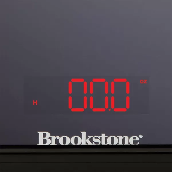 Brookstone BS220 Digital Kitchen Scale 33 pund Capacity blackBrookstone BS220 Digital Kitchen Scale 33 pund Capacity black