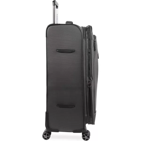 Brookstone Luggage Elswood Spinner Suitcase Dark Charcoal CheckinBrookstone Luggage Elswood Spinner Suitcase Dark Charcoal Checkin